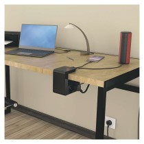 Legrand prodlužovací kabel 1,5 m / 4 zásuvky / s USB / černá / PVC / 1,5 mm2