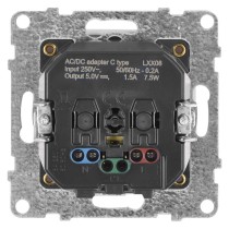 Legrand Suno zásuvka jednonásobná, USB-C bílá