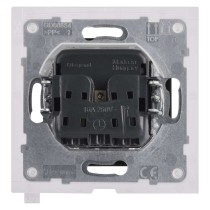 Legrand Suno zásuvka jednonásobná, IP44, černá