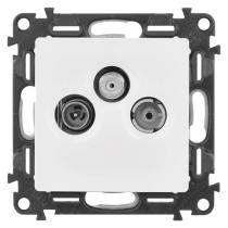 Legrand Valena Life zásuvka TV-RD-SAT, bílá 