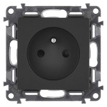 Legrand Valena Life zásuvka jednonásobná, černá