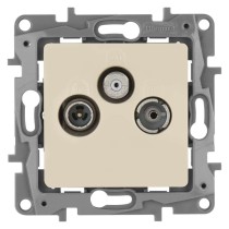 Legrand Niloé zásuvka TV-RD-SAT, béžová