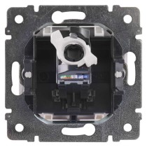 Legrand Valena zásuvka datová RJ45, stříbrná