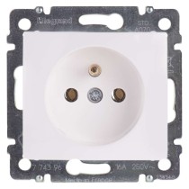 Legrand Valena zásuvka jednonásobná, bílá