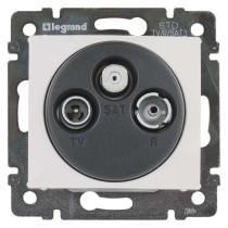 Legrand Valena zásuvka TV-RD-SAT, bílá 