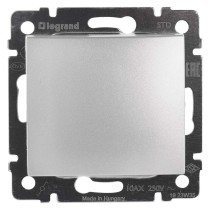 Legrand Valena přepínač střídavý č. 6, stříbrný