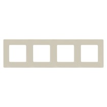 Legrand Niloé rámeček čtyřnásobný béžový