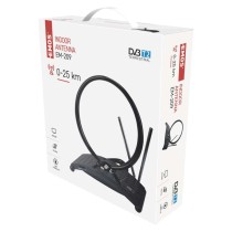 Antena pokojowa EM-209, 0–25 km, DVB-T2, DAB, FM, filtr LTE/4G