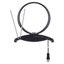 Antena pokojowa EM-209, 0–25 km, DVB-T2, DAB, FM, filtr LTE/4G