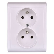 Zásuvka dvojitá PRAKTIK 4FN15066.901B