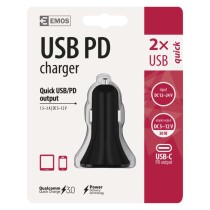 Ładowarka samochodowa USB 3A (30 W) max. 
