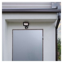 LED reflektor SIMPO s pohybovým čidlem, 30 W, černý, neutrální bílá