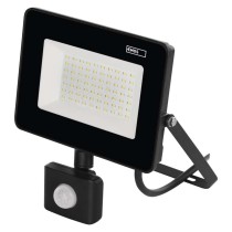 LED reflektor SIMPO s pohybovým čidlem, 50 W, černý, neutrální bílá