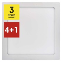 4 + 1 LED panel nadometni kvadratni 24W WW