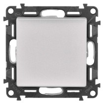 Legrand Valena Life spínač č. 1, hliník