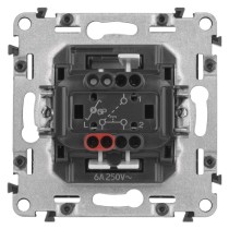 Legrand Valena Life ovladač tlačítkový zapínací 1/0, hliník