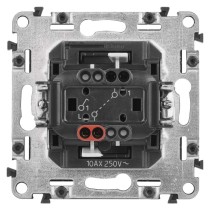 Legrand Valena Life spínač č. 1, černá