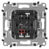 Legrand Valena Life ovladač tlačítkový zapínací 1/0, černá