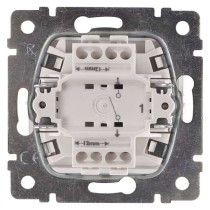 Legrand Valena spínač č. 1, stříbrný