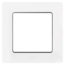 Legrand Valena Life rámeček, bílá / chrom