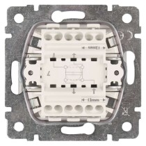 Legrand Valena přepínač křížový č. 7, stříbrný