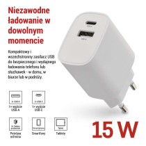 Ładowarka USB BASIC 15 W max.