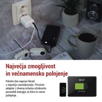 USB polnilec hišni GaN PD 20 W max.