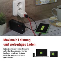 USB Netzadapter GaN PD 45 W max.