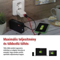 EMOS Univerzális USB töltő GaN PD 45 W max.