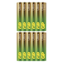 Alkalická baterie GP Ultra AAA (LR03), 12 ks