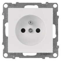 Legrand Suno zásuvka jednonásobná, bílá