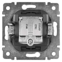 Legrand Valena zásuvka TV-RD, stříbrná