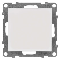 Legrand Suno ovladač tlačítkový zapínací 1/0, bílý