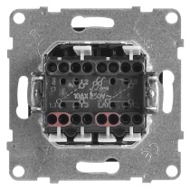 Legrand Suno Přepínač dvojitý střídavý č. 6+6, černý