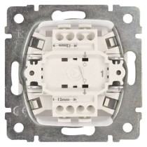 Legrand Valena spínač č. 1, IP44, stříbrný