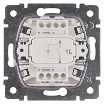 Legrand Valena spínač č. 1, podsvícený, bílý