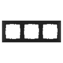 Legrand Suno rámeček trojnásobný černý