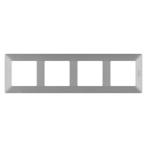 Legrand Valena Life rámeček čtyřnásobný, hliník