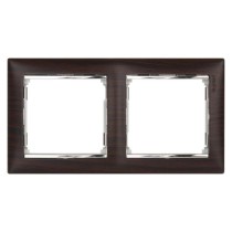 Legrand Valena rámeček dvojnásobný mahagon