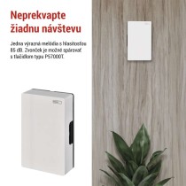 Drôtový zvonček P57102