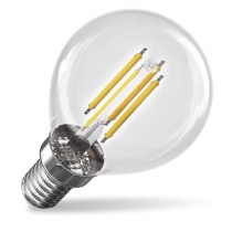 LED Lampe Filament Mini Globe A CLASS / E14 / 3,8 W (60 W) / 806 lm / Neutral Weiß