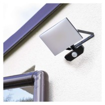LED-es reflektor TAMBO mozgásérzékelővel, 50 W, 5000 lm, fekete