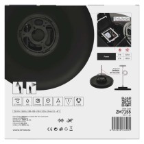 Oprawa LED natynkowa DIONI okrągła, czarna, 32W, CCT