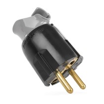 Legrand vidlice otočná, černá