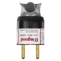 Legrand vidlice otočná, černá