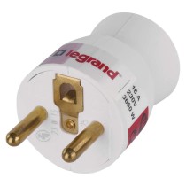 Legrand vidlice přímá, bílá