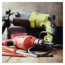 Vonkajší predlžovací kábel 10 m / 1 zásuvka / čierny / guma-neoprén / 230 V / 2,5 mm2