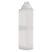 Przedłużacz 2 m / 2 gniazda / biały / PVC / 1 mm2