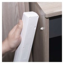 Prodlužovací kabel 3 m / 5 zásuvky / s vypínačem / bílý / 1×USB-A + 1×USB-C / 1,5 mm2