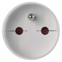 Zásuvka pro prodlužovací kabel, bílá